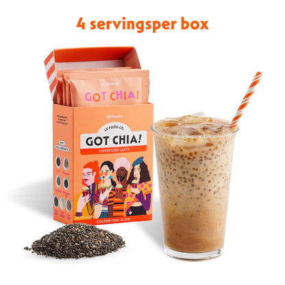 Golden Chai Glow - 4-Pack Boxes (Case of 6)