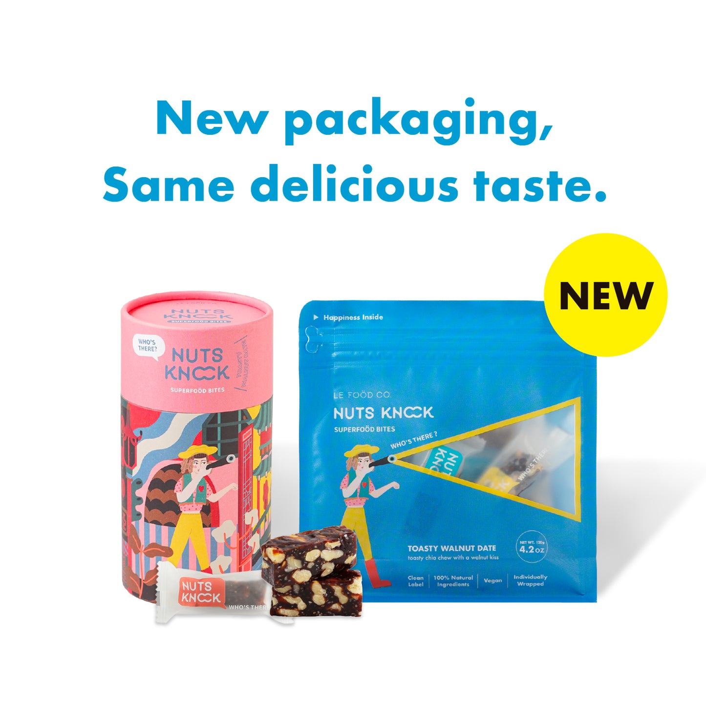 Toasty Walnut Date - x6 Grab-and-Go Bags