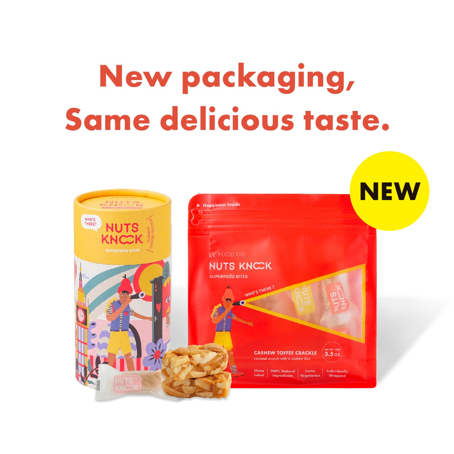 Cashew Toffee Crackle - x6 Grab-and-Go Bags