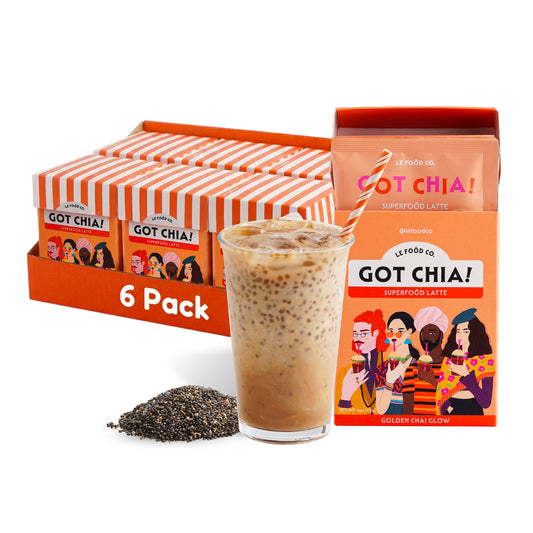 Golden Chai Glow - 8-Pack Boxes (Case of 6)