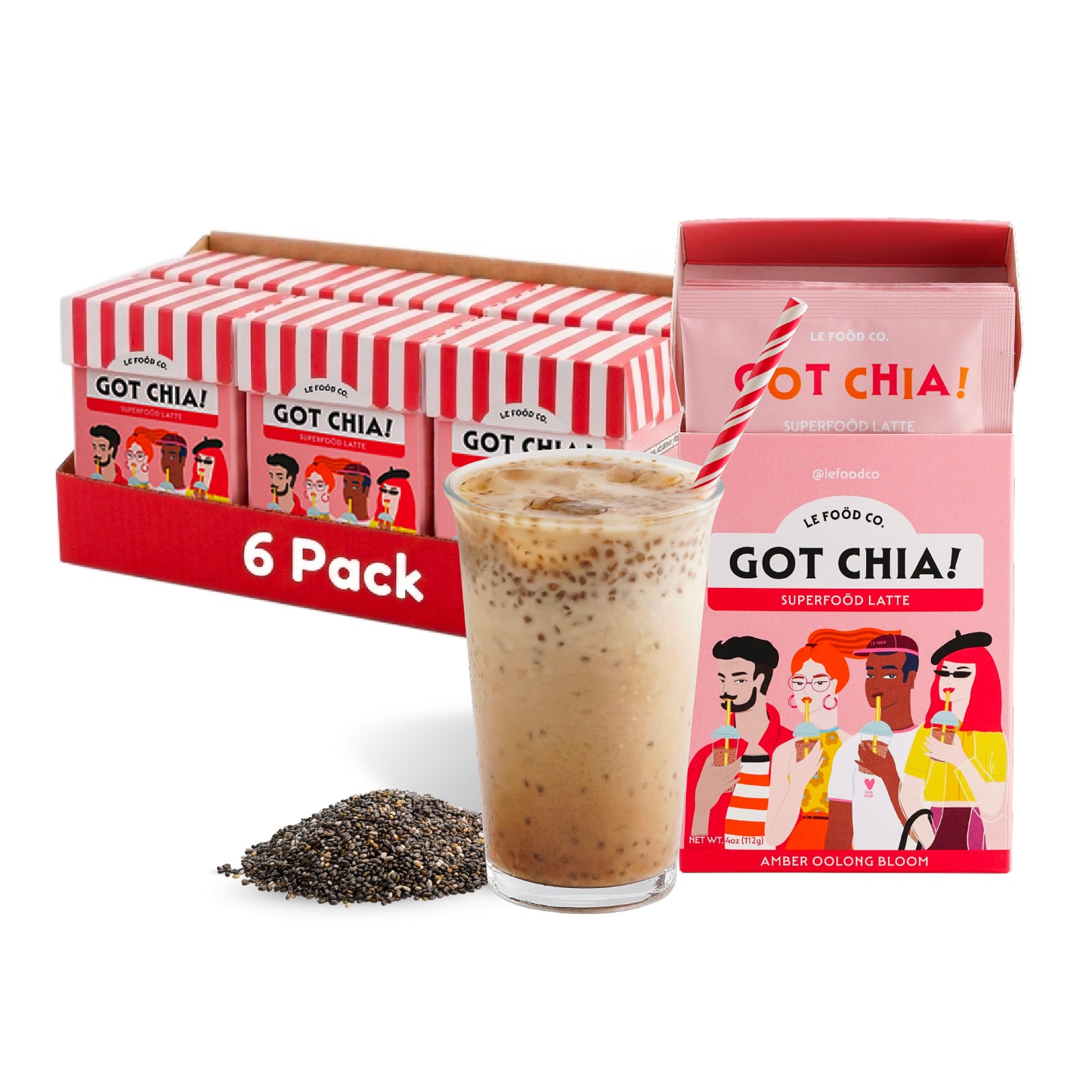 Amber Oolong Bloom - 4-Pack Boxes (Case of 6)