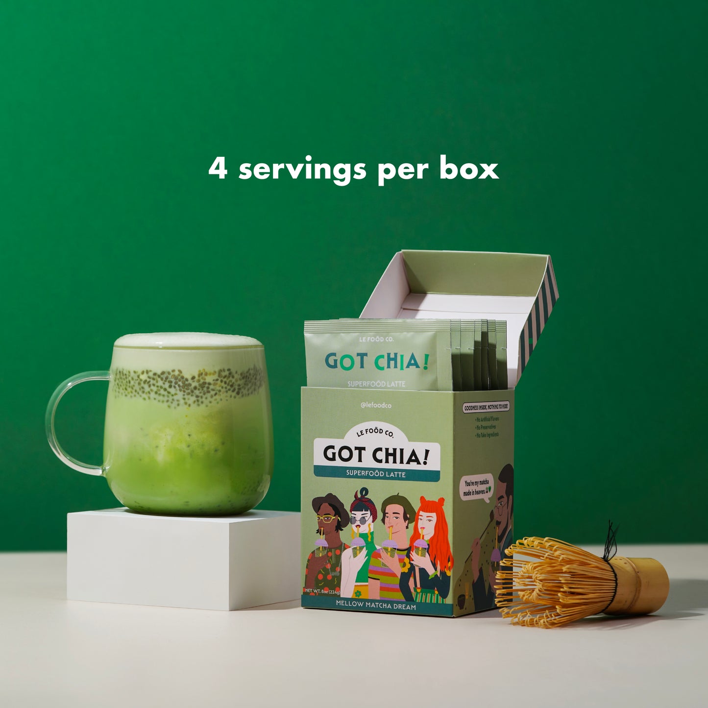 Mellow Matcha Dream - 4-Pack Boxes (Case of 6)