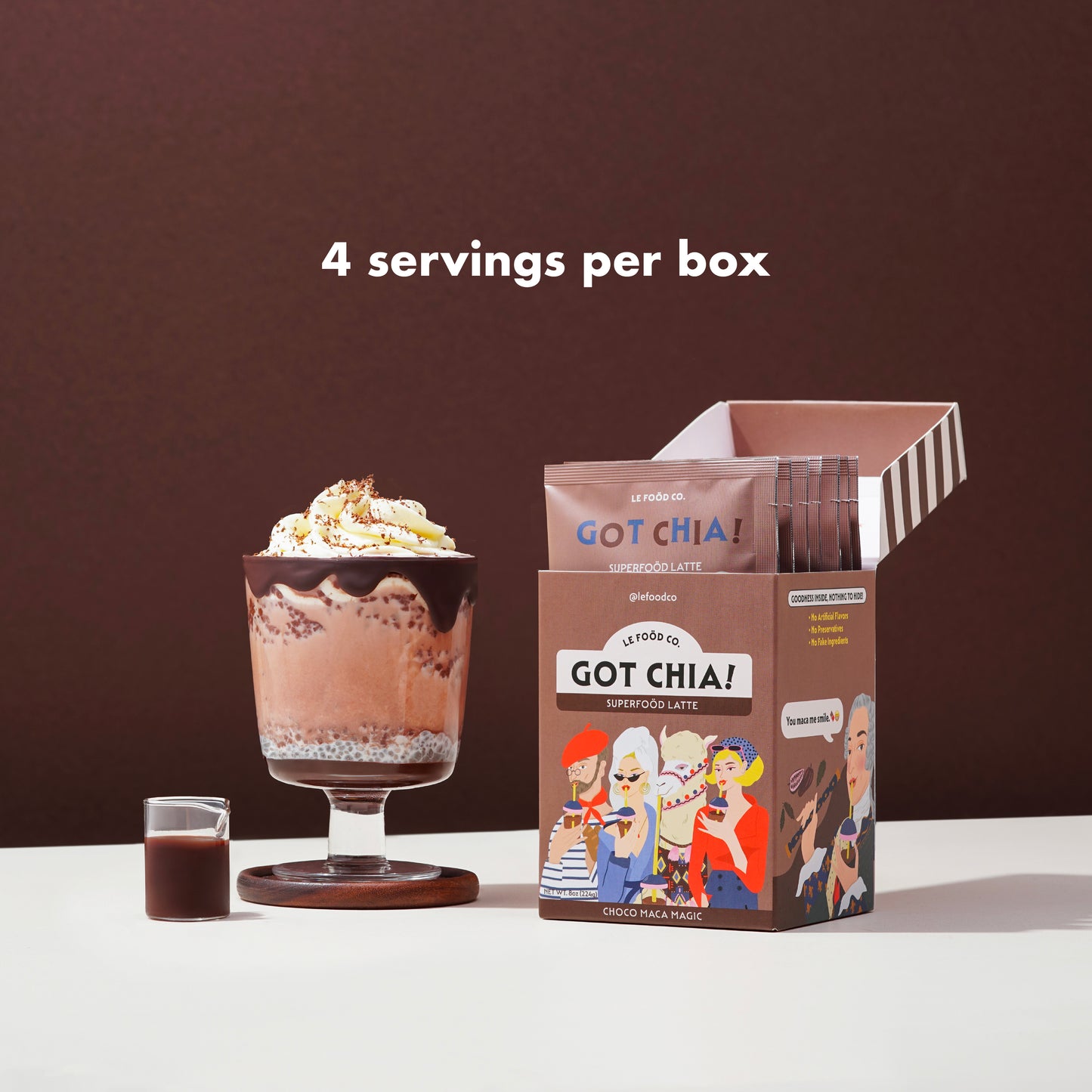 Choco Maca Magic - 4-Pack Boxes (Case of 6)