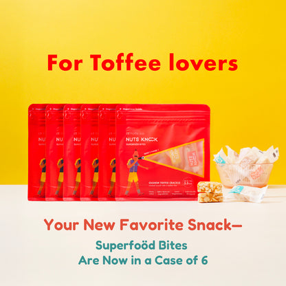 Cashew Toffee Crackle - x6 Grab-and-Go Bags