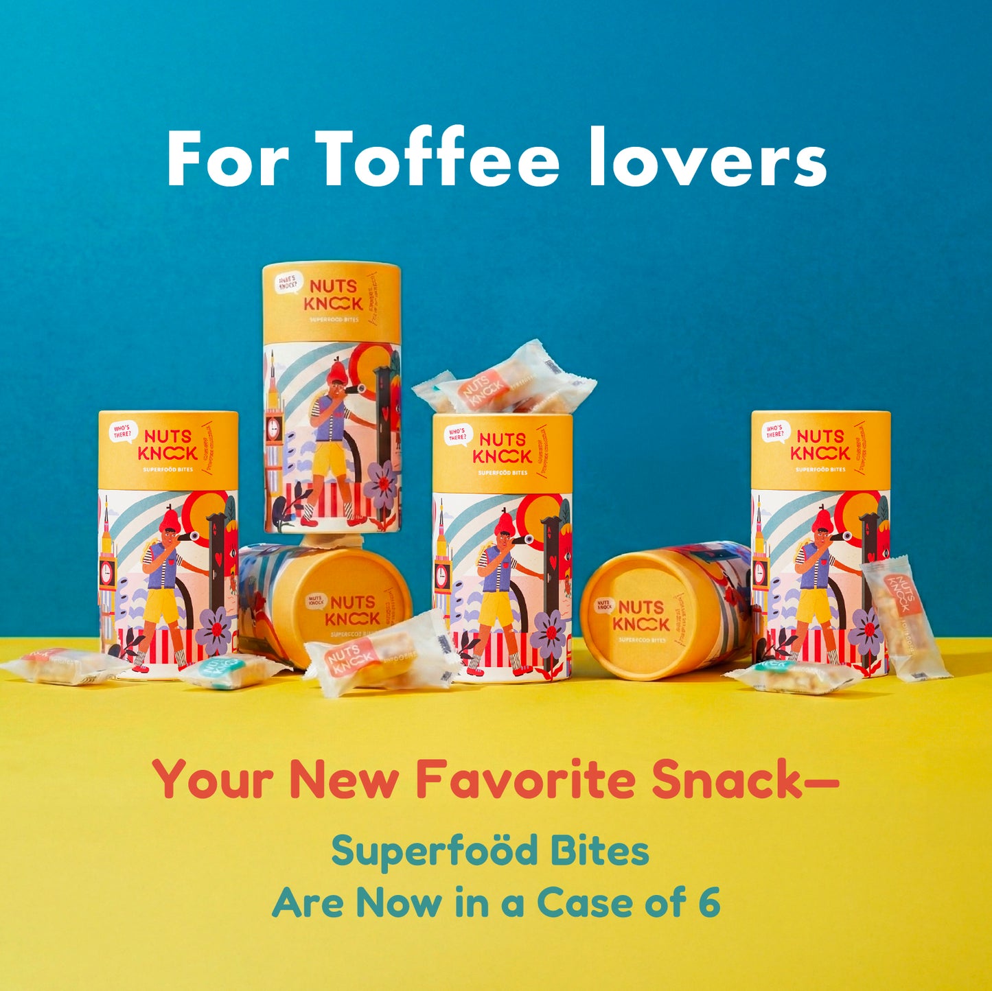 Cashew Toffee Crackle - x6 Giftable Cans