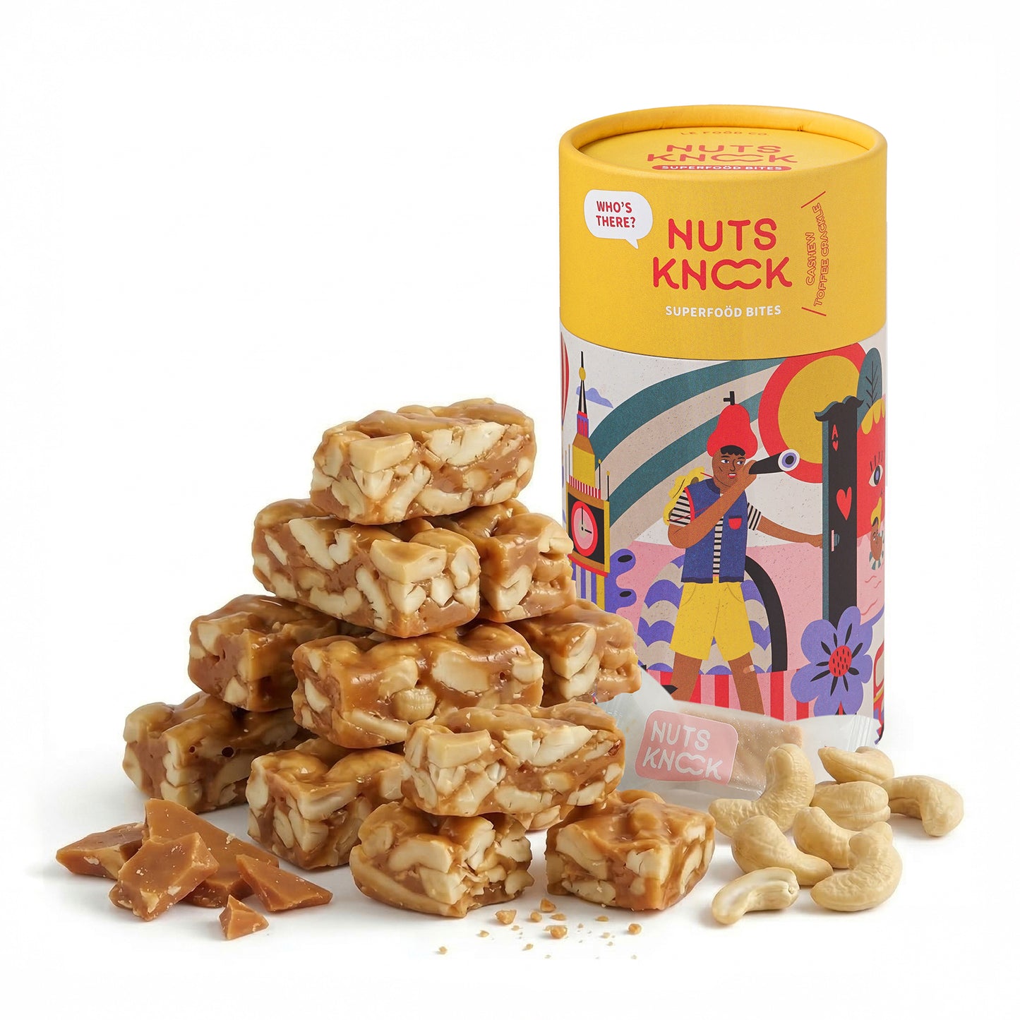 Cashew Toffee Crackle