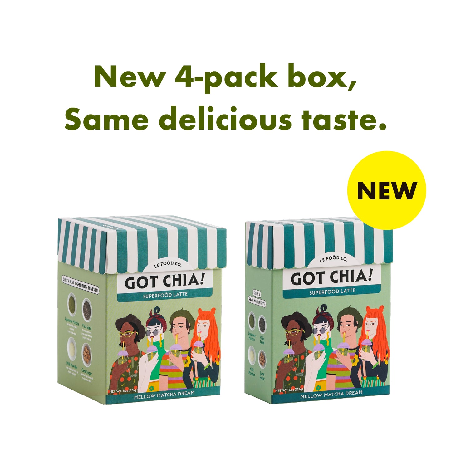 Mellow Matcha Dream - 4-Pack Boxes (Case of 6)