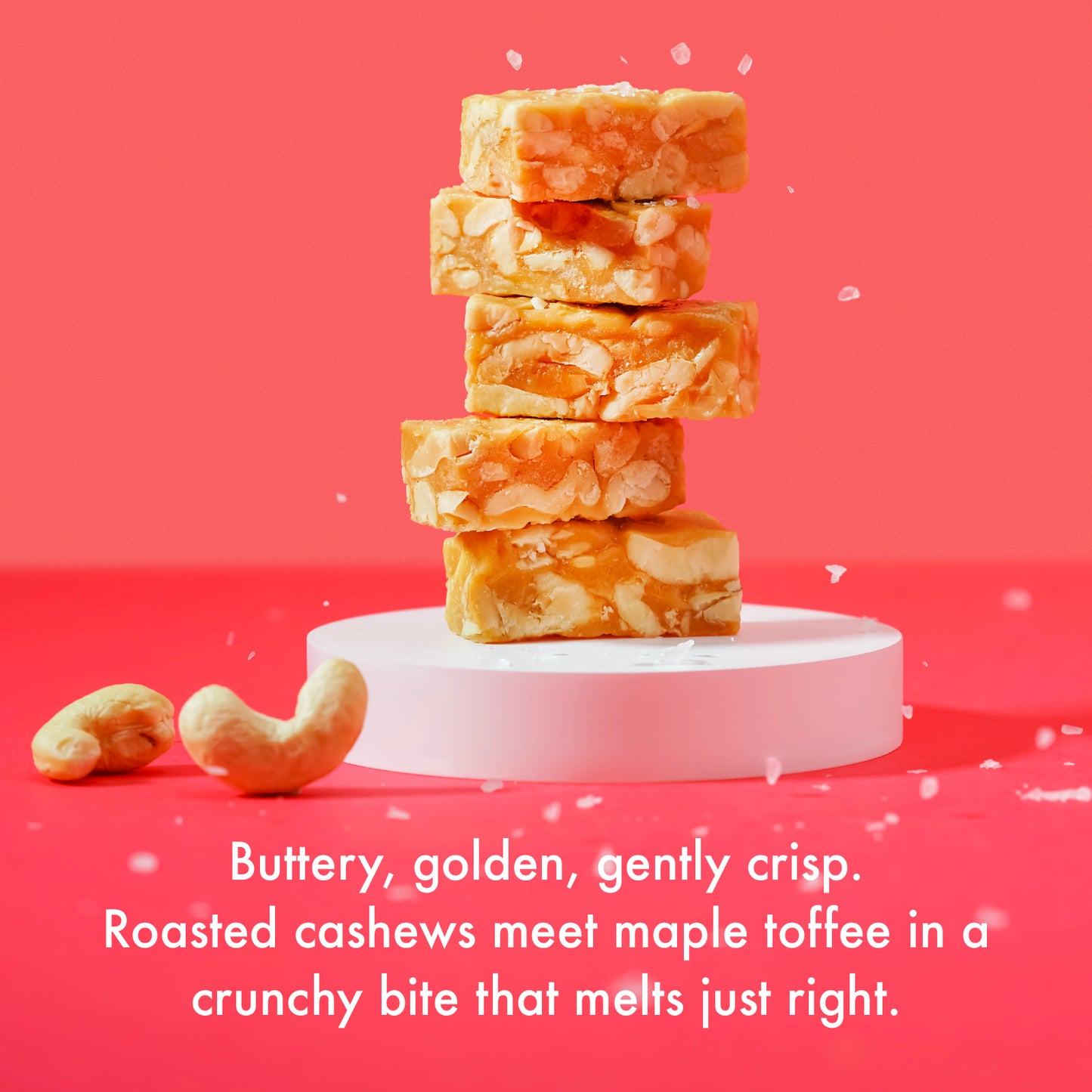 Cashew Toffee Crackle