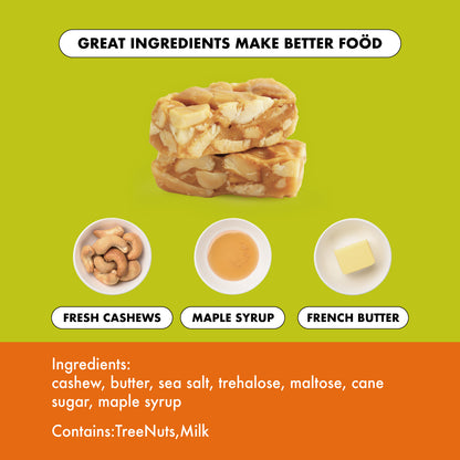 Cashew Toffee Crackle